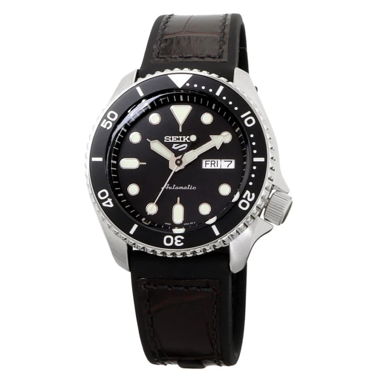 SRPD55K2 | SEIKO สีดำ สายซิลิโคน