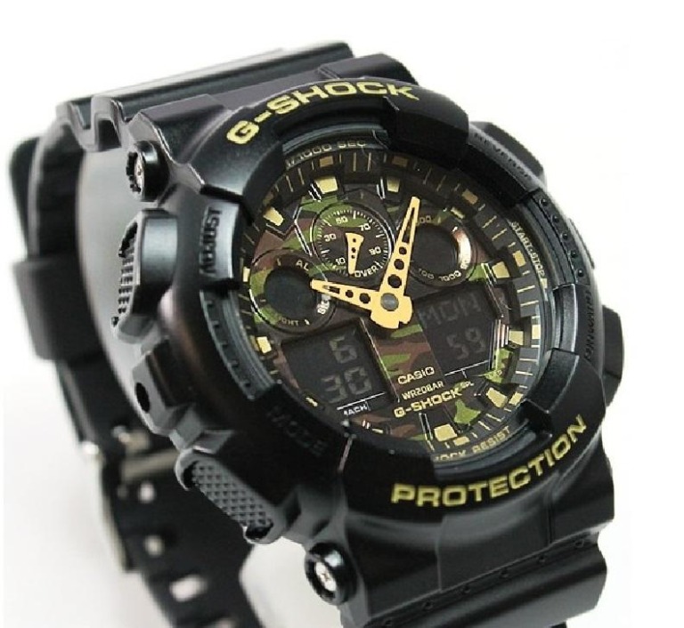 G SHOCK GA 100CF 1A9